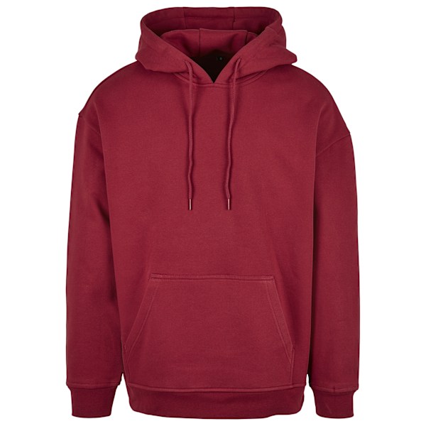 Bygg ditt varumärke Herr Basic Oversized Hoodie XS Burgundy Burgundy XS