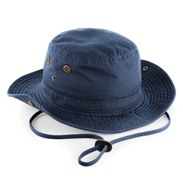 Beechfield Unisex Outback UPF50 skydd sommarhatt / huvudbonad Navy One Size