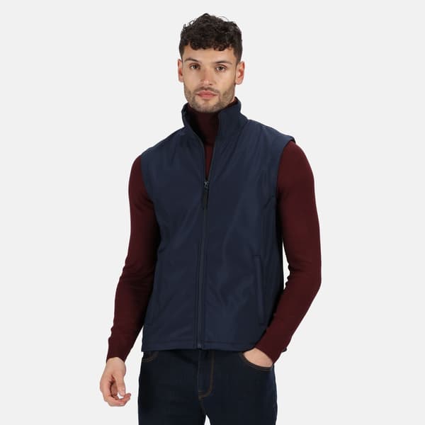 Regatta Professional Classic lättvikts softshellväst för män Navy M