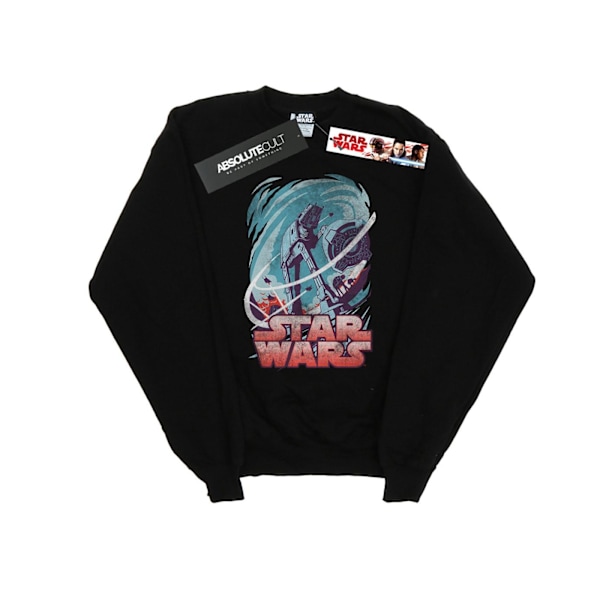 Star Wars Hoth Swirl Sweatshirt för män 3XL Svart Black 3XL