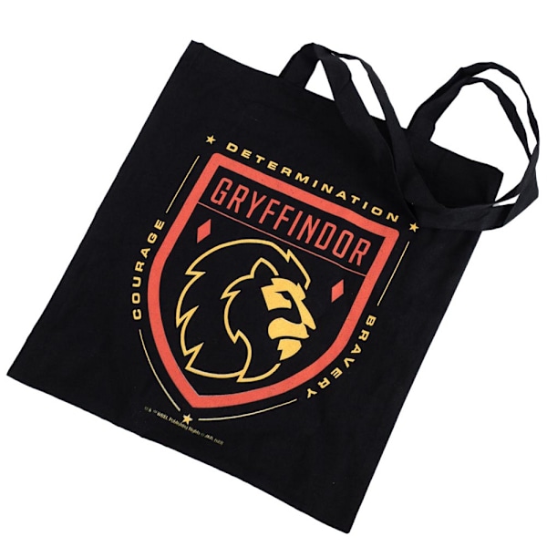 Harry Potter Gryffindor Canvas Tote Bag One Size Svart/Röd Black/Red One Size