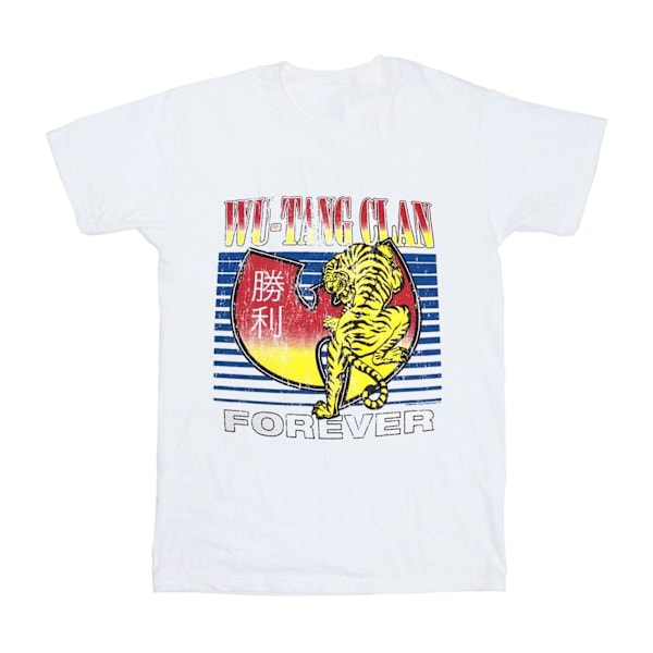 Wu-Tang Clan Unisex Vuxen Tiger T-Shirt XL Vit White XL