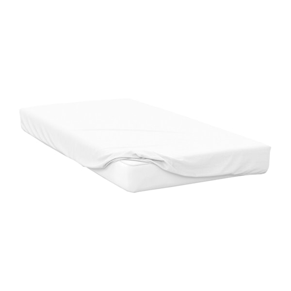 Belledorm Percale Extra Deep Fitted Sheet Double White White Double