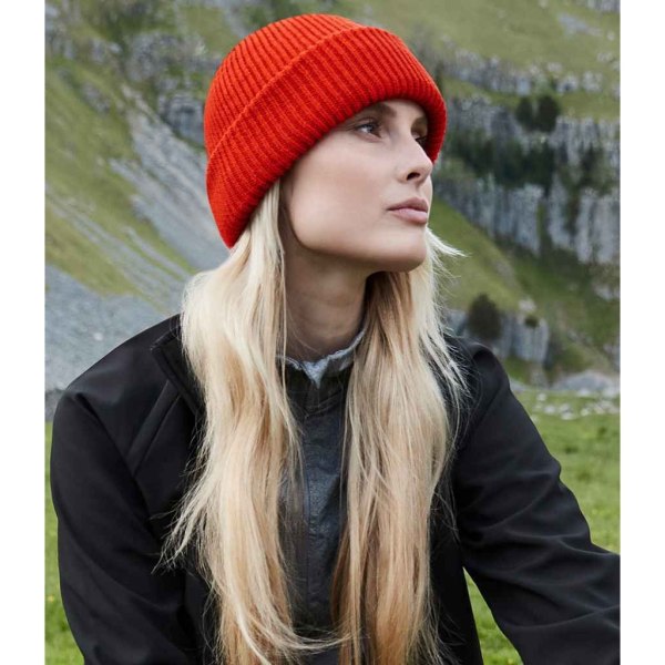 Beechfield Wind Resistant Recycled Beanie One Size Fire Red Fire Red One Size