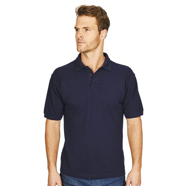 Absolute Apparel Mens Precision Polo XS Marinblå Navy XS