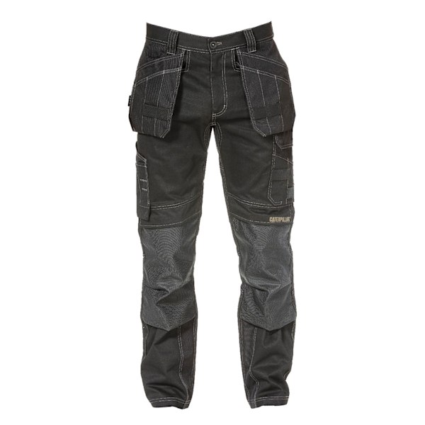 Caterpillar Mens Floor Layer Flex Trouser 36L Svart Black 36L