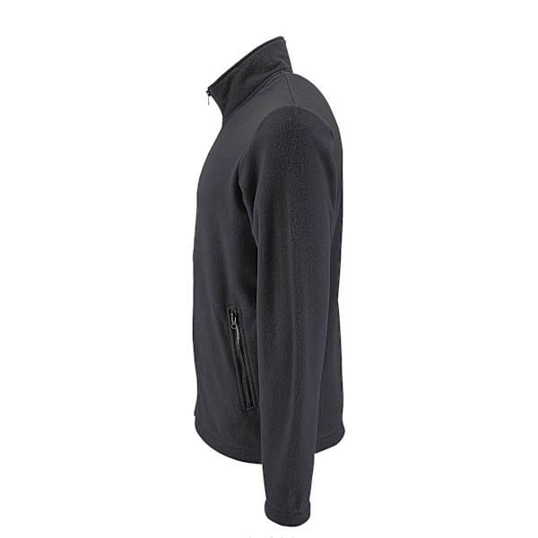 SOLS Herr Norman Fleece Jacka XL Charcoal Charcoal XL