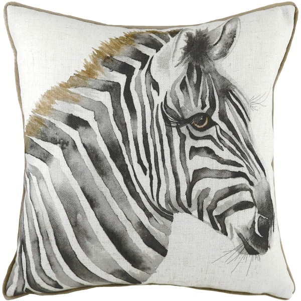 Evans Lichfield Safari Zebra Cover One Size Vit/Brun White/Brown One Size