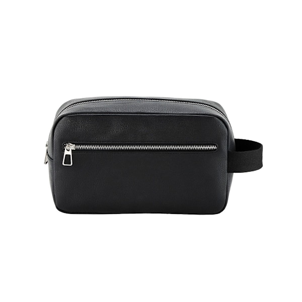Quadra Washed Toiletry Bag One Size Svart Black One Size