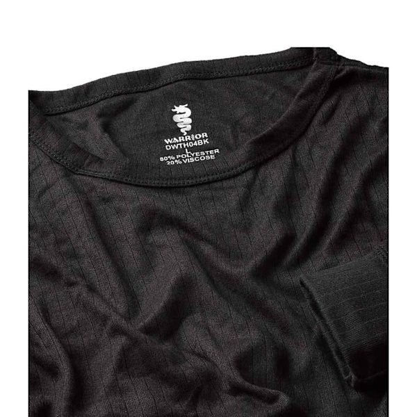 Warrior Långärmad Termotopp för Män XXL Svart Black XXL