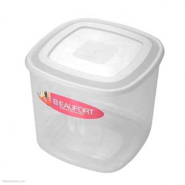 Beaufort Square Matbehållare 21 x 10 x 21cm Vit White 21 x 10 x 21cm