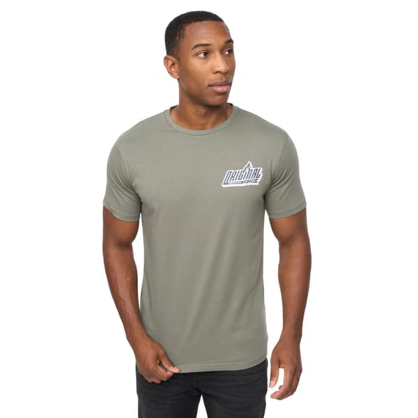 Crosshatch Jampstead T-shirt för män M Oliv Olive M