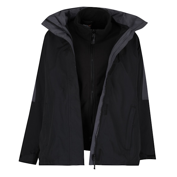 Regatta Professional Dam/Dam 3-i-1 Vattentät Jacka 8 B Black/Sealgrey 8