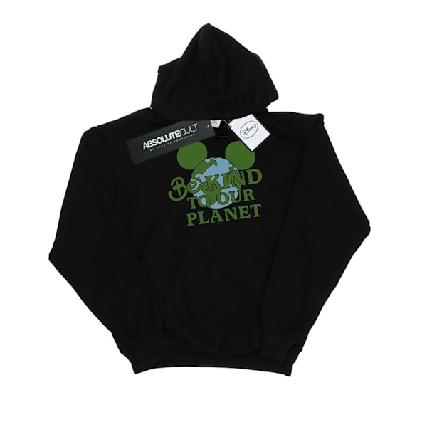 Disney Herr Mickey Mouse Be Kind Hoodie M Svart Black M