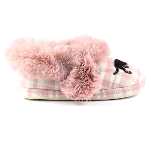 Lazy Dogz Dam/Dam Callie Mokassinslippers 7 UK-8 UK Rosa Pink 7 UK-8 UK