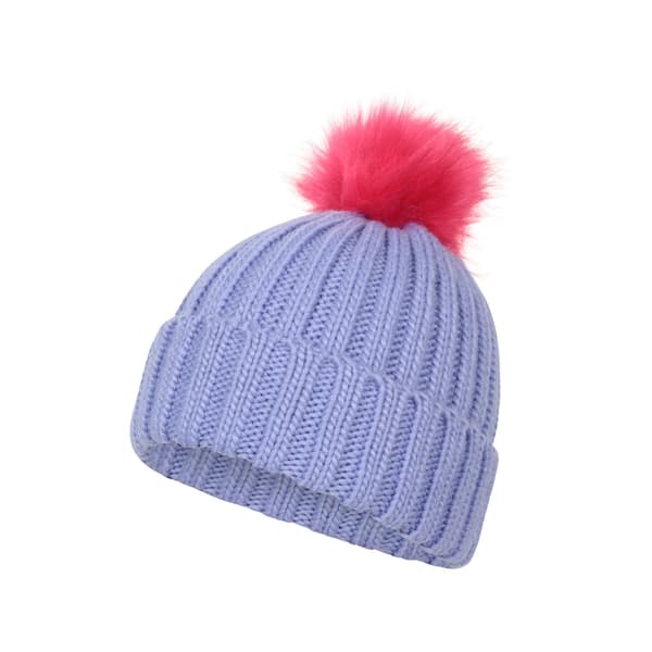 Mountain Warehouse Barn/Barn Geneva Contrast Beanie One Si Light Purple One Size