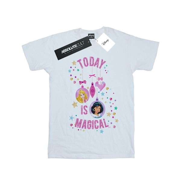 Disney Girls Princess Today Is Magical Bomull T-shirt 12-13 År White 12-13 Years