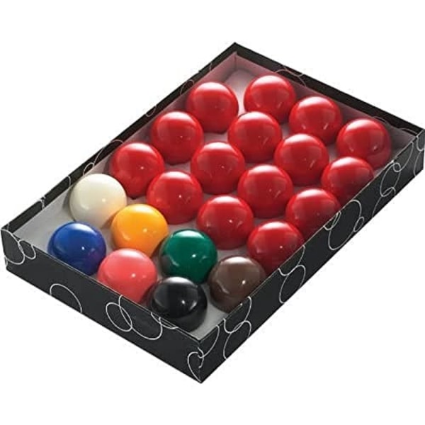 Carta Sport Snookerbollar (paket med 22) One Size Flerfärgad Multicoloured One Size