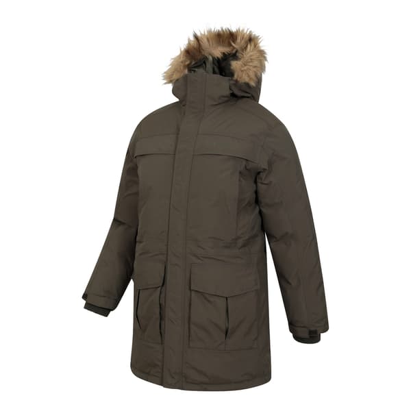 Mountain Warehouse Herr Antarctic Extreme Vattentät Dunjacka Dark Khaki 3XL
