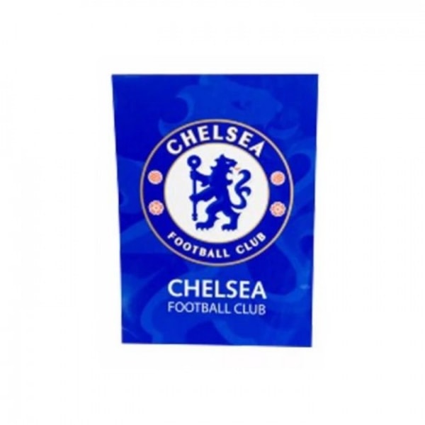 Chelsea FC Crest A5 Anteckningsblock One Size Vit/Royal Blue White/Royal Blue One Size
