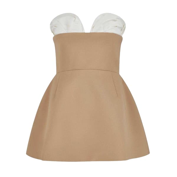 Odd Muse Dam/Dam Bardot Topp XL Camel Camel XL
