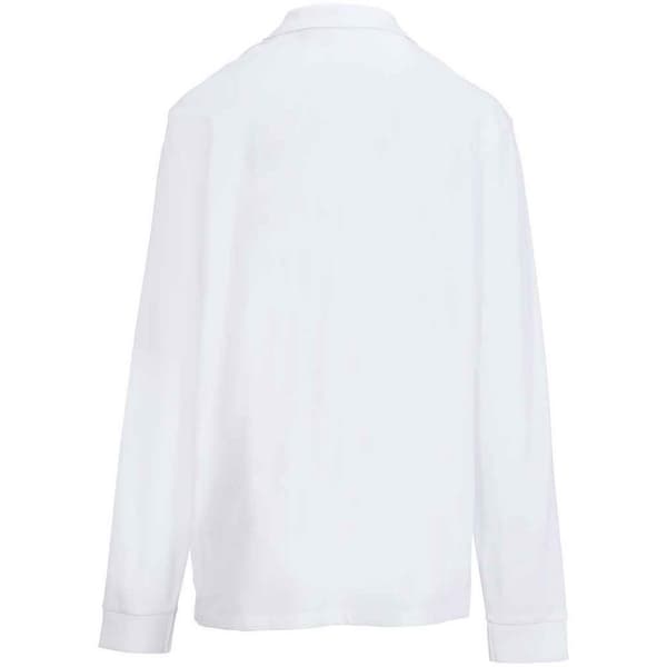 SOLS Unisex Vuxen Piké Långärmad Pikétröja S Vit White S