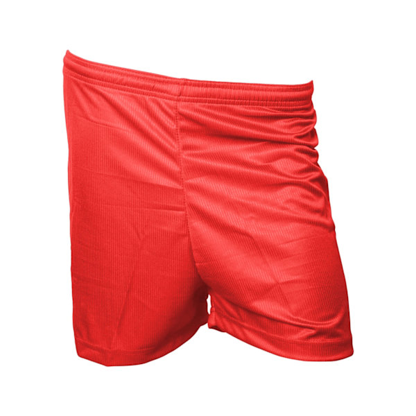 Precision Unisex Vuxen Micro-Stripe Fotbollsshorts S Röd Red S