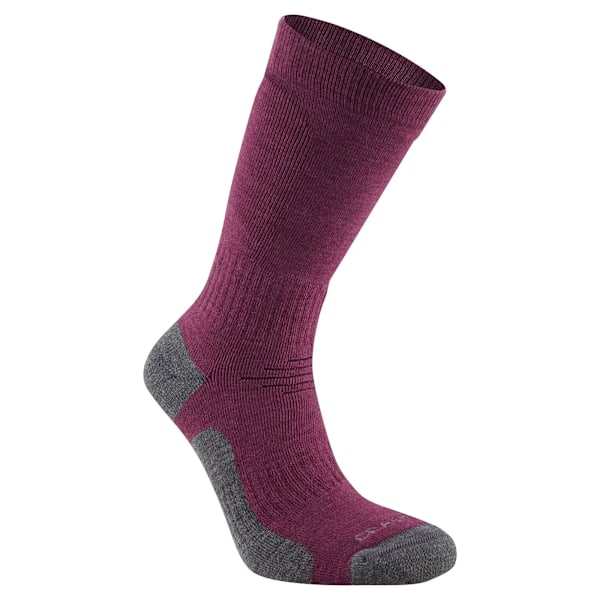 Craghoppers Unisex Adult Trek Merino Wool Socks 6 UK-8 UK Wildb Wildberry Purple 6 UK-8 UK