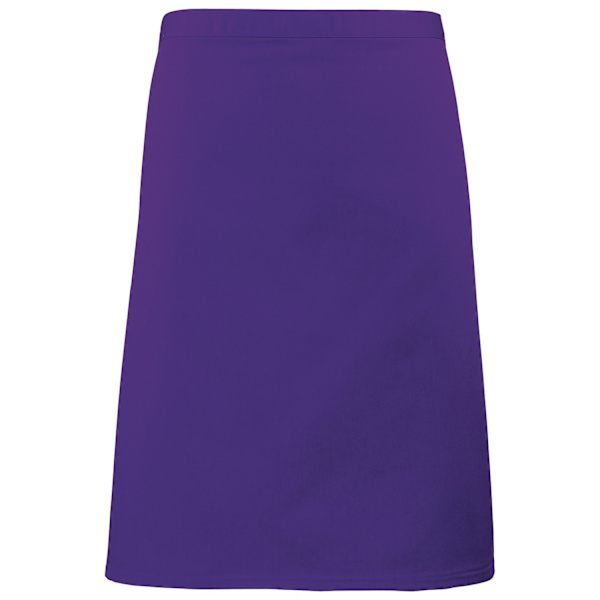 Premier Colours Mid Length Förkläde En Storlek Lila Purple One Size