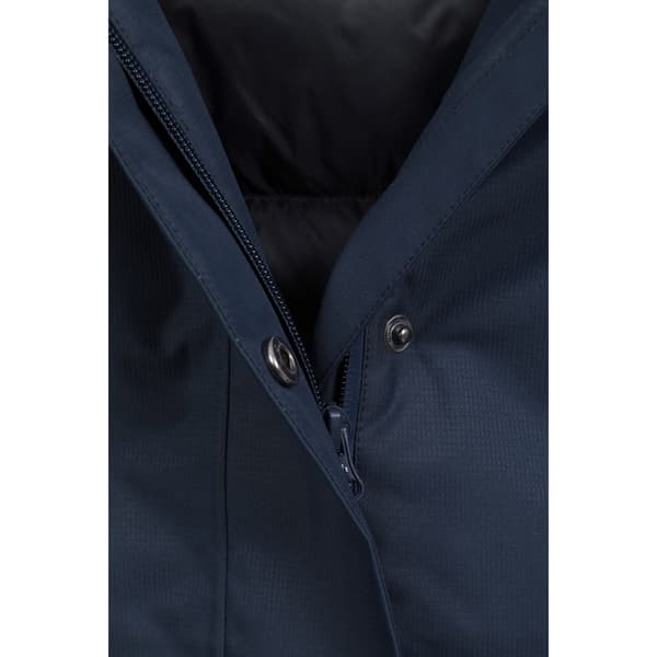 Mountain Warehouse Damjacka för Kvinnor/Damer Polar Down Lång Hybrid Blue 8 UK