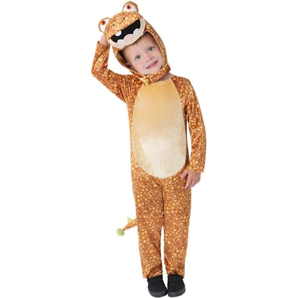 Gigantosaurus Deluxe Mazu Kostymset för Barn 7-9 År Orange/White/Beige/Black 7-9 Years