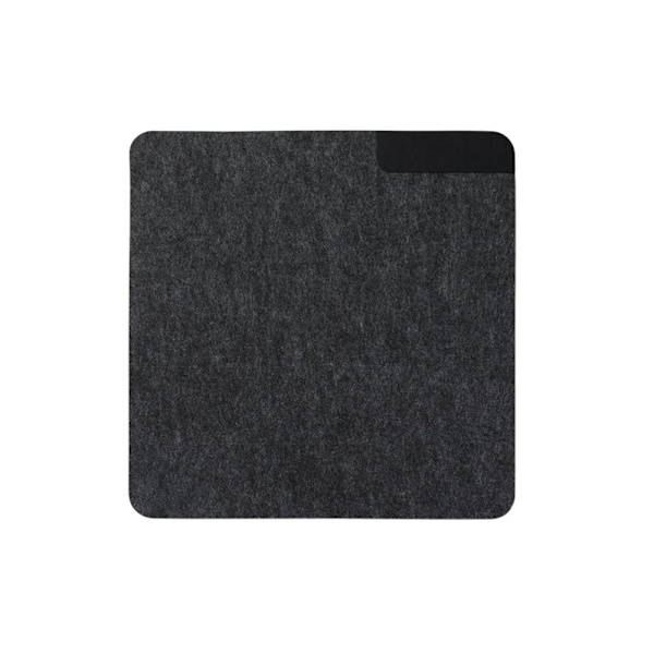Vinga Albon Återvunnen Filt Musmatta One Size Svart Black One Size
