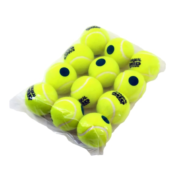 Karakal-prickade tennisbollar (paket med 12) One Size gul/grön Yellow/Green One Size
