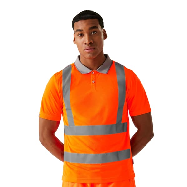 Regatta Professional Varselpolotröja för män M Orange Orange M
