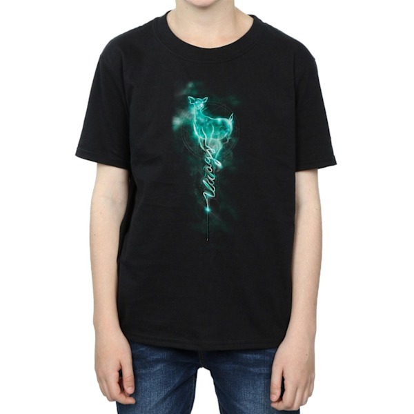 Harry Potter Boys Severus Snape Always Mist T-Shirt 5-6 år B Black 5-6 Years