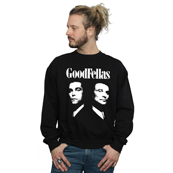 Goodfellas Herr Henry Och Tommy Sweatshirt M Svart Black M