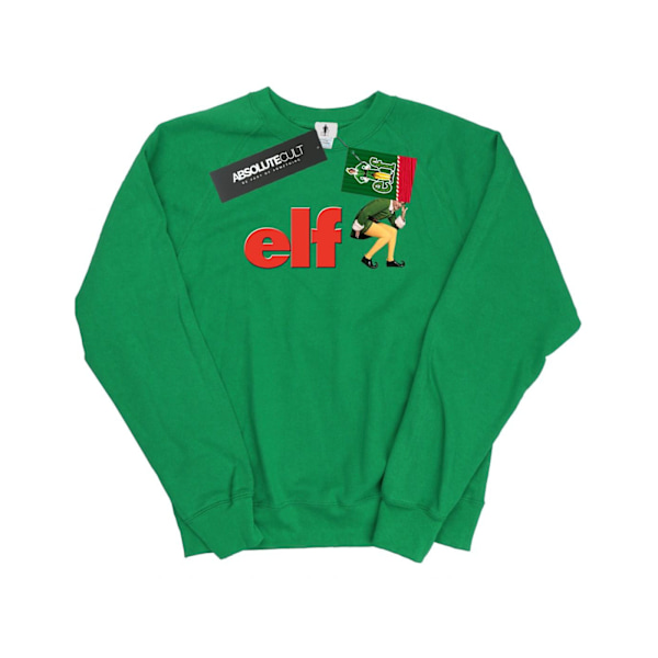 Elf Dam/Damer Crouching Logo Sweatshirt XXL Irländsk Grön Irish Green XXL