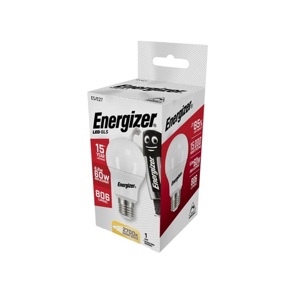 Energizer Led Opal Gls Dimbar Lampa ES (E27) Flerfärgad Multi Colour ES (E27)
