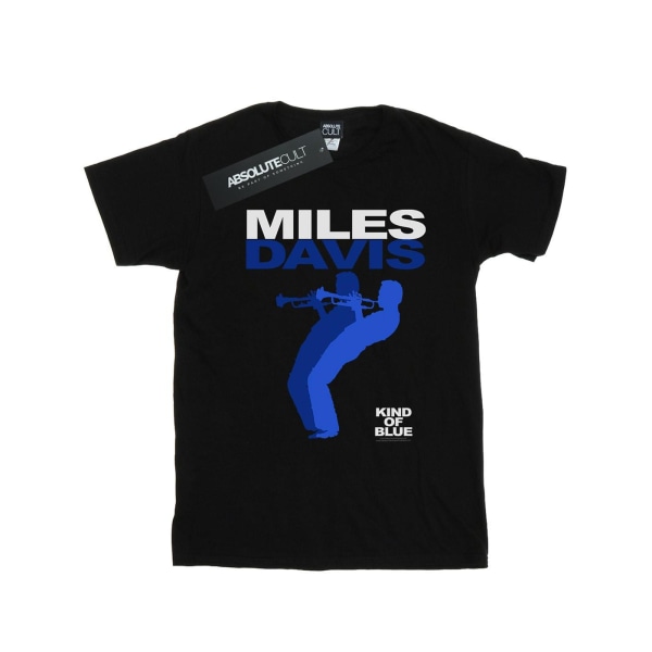 Miles Davis Girls Kind Of Blue Cotton T-Shirt 9-11 Years Black Black 9-11 Years