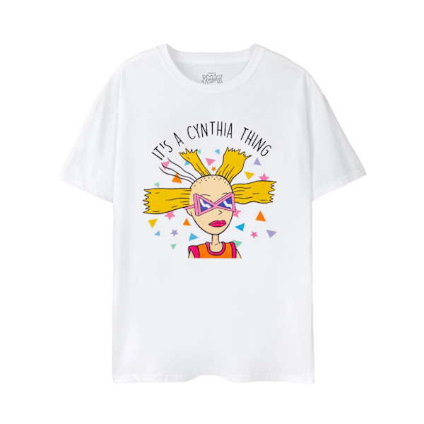 Rugrats Dam/Kvinnor Det Är En Cynthia Thing T-Shirt L Vit White L