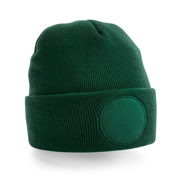 Beechfield Unisex Vuxen Patch Mössa En Storlek Flaskgrön Bottle Green One Size