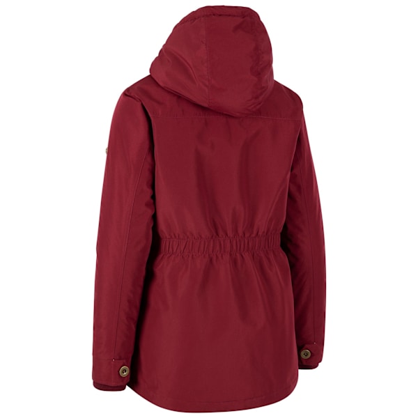 Trespass Womens/Ladies Token Vattentät Jacka L Mörk Körsbär Dark Cherry L