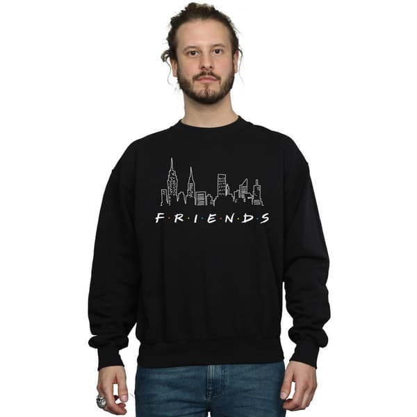 Friends Skyline Logo Sweatshirt M Svart Black M