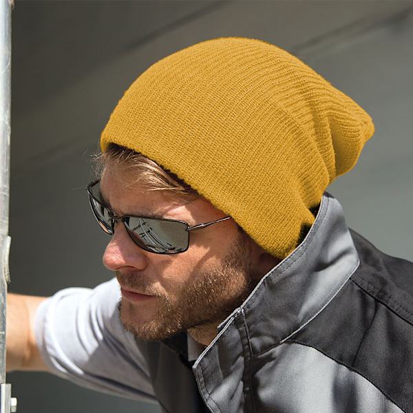 Result Winter Essentials Core Softex Beanie Hat One Size Golden Golden Yellow One Size