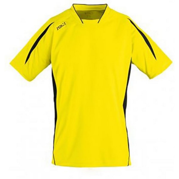 SOLS barn/barn Maracana 2 kortärmad fotboll T-shirt 10 Red/White 10 Years
