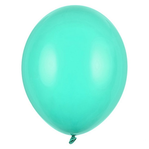 Globos Latex Ballonger (Förpackning om 100) En Storlek Turkos Turquoise One Size
