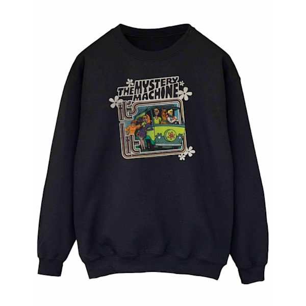 Scooby Doo Dam/Damer The Mystery Machine Sweatshirt L Svart Black L