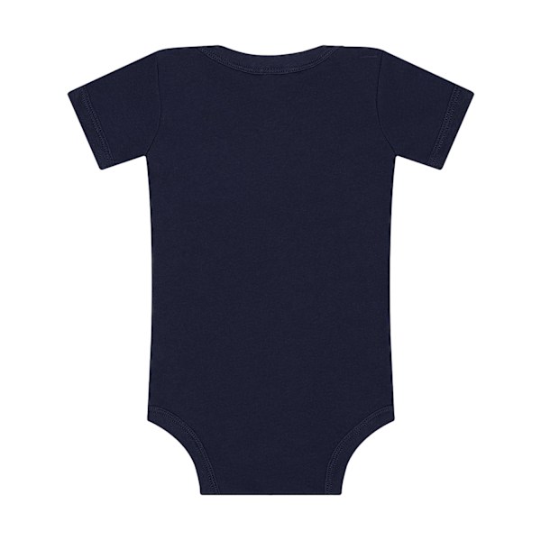 Bella + Canvas Baby Jersey Kortärmad Onesie 18-24 Månader Marinblå Navy 18-24 Months