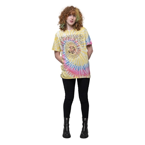 Ramones Unisex Adult Psych T-Shirt XXL Gul Yellow XXL