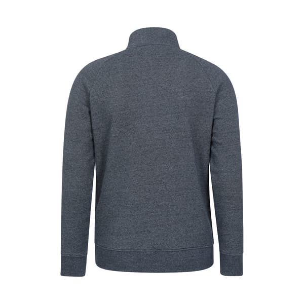 Mountain Warehouse Herr Bamburgh Half Zip Tröja L Marinblå Navy L